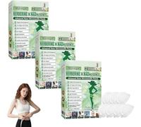 3 Boîtes Moringa Patchs Minceurs 10 en 1, Patch Minceur Avancés à Nano Micro-Aiguilles, Ingrédients Naturels, Maigrir et Raffermissement Cutané, pour Homme et Femme