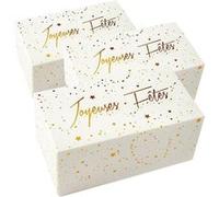 3 boîtes pour bûche de Noël 35 x 13 cm G