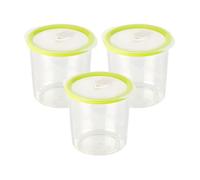 Rosenstein & Söhne 3 boîtes rondes pour mise sous vide -1 L