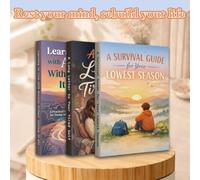3-Book Emotional Wellness Set for Young Adults: Anxiety Support, Self-Compassion, Resilience and Personal Growth for Difficult Seasons | Comforting Mental Health Guides in English