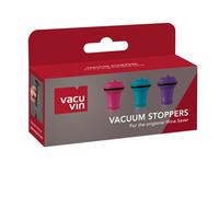 3 Bouchons colorés VacuVin
