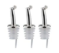 3 bouchons verseurs à clapet en inox et silicone Chevalier diffusion
