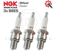 3 Bougies D'Allumage Pas Long NGK B8ES B.S.A. A75 ROCKET 3 740 1969 - 1975