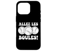 3 Boules De Pétanque pour La Boule De Pétanque De Boulder Coque pour iPhone 16 Pro