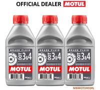 3 Bouteilles De 500ML MOTUL Dot 3/4 100% Synthétique Auto Moto Tours de Scooter