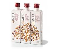 3 bouteilles O-Med sélection Picual 500 ml- Huile d'olive extra vierge - OMED par Oliva Oliva Internet SL
