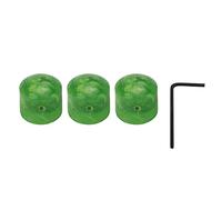 3 boutons de guitare électrique et contrôleur de potentiomètre |Le réglage facile de la tonalité remplace les anciennes pièces |Boutons de commande de guitare pour basse (Green)