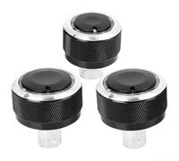 3 Boutons pour chauffage Alu pour Passat pour b5 pour golf 4