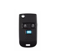 3 Boutons télécommande Pliant clé de Voiture Coque Housse boîtier Accessoires de Remplacement adaptés pour Ford Transit MK6 Connect 2000 - 2006