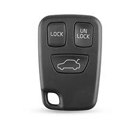 3 Boutons Voiture télécommande clé Coque Housse Fob Accessoires de Remplacement pour Volvo S70 V70 C70 S40 V40