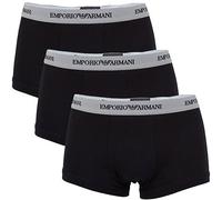 3 Boxer Emporio Armani EA7 3 Boxer Sous-vêtements Coton Homme Noir 111357CC71...