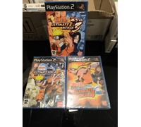 3 Brand New Naruto Ultimate Ninja 2 3 and 4 - PlayStation 2 PS2 - PAL