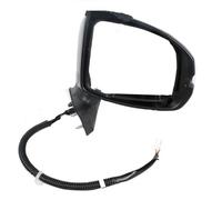 3 Broches Auto Rétroviseur Latéral Voiture Aile Porte Rétroviseurs Latéraux Assy Pour Jazz Gk5 Mk4 2015-2020 Couverture Cadre Assemblage Rétroviseur Porte Ensemble(droite)