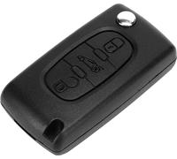 3 Button Car Keschlart sans clé de télécommande pour Peugeot 307 407 308 Saxo