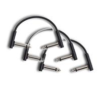 3 câbles de raccordement plats Rockboard de 10 cm