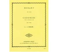 3 Cadenzas By J.Donjon For Concerto Kv314 / Conducteur
