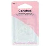 3 Canettes plastique pour boitier horizontal type Janone Brother Singer transparent G