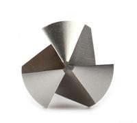 3 cannelures M35 Cobalt pour foret conique HSS 90 degrés Outil de chanfreinage pour acier inoxydable, aluminium, acier au carbone F (6,3 mm)