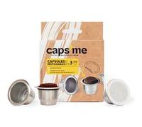 Caps me Capsules de café réutilisables compatibles Nespresso – Lot de 3