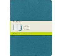 Cahier blanc xl brisk bleu set de 3 Blanc G