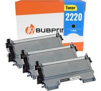 3 Cartouche de Toner Compatible pour Brother TN-2220 TN-2010 MFC-7360N DCP-7055 HL-2130 DCP-7065DN Fax 2840 HL-2270DW MFC-7460DN MFC-7860DW TN2220 Noir