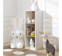 3 cases de rangement effet bois tom & apolline blanc TU