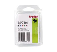 3 cassettes d'encrage noires Trodat - 6/C30 - Recharge compatible avec les tampons Colop Printer 30, Set Printer 30, Set Printer 30/1 "Combi Logo"
