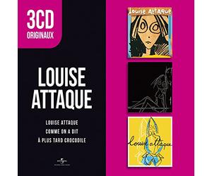 3 CD Originaux : Louise Attaque/comme on a Dit/a Plus Tard Crocodile