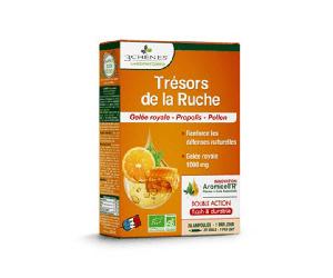 3 Chênes Ampoule Hiver Trésors de la Ruche BIO 20 ampoules
