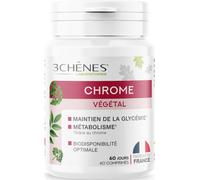 3 Chênes Chrome Végétal 60 Comprimés