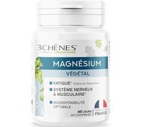 3 Chênes Magnésium Végétal 60 Comprimés