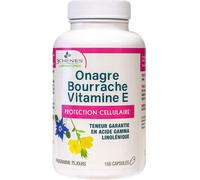 LES 3 CHENES Onagre Bourrache Vitamine E (150 capsules)