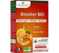 3-Chênes Phyto Aromicell'r Tonus Energy Booster Bio-Gelée Royale Ginseng Guarana 20 Ampoules