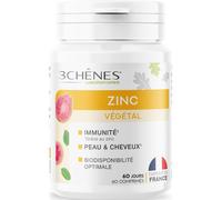 3 Chênes Zinc Végétal 60 Comprimés