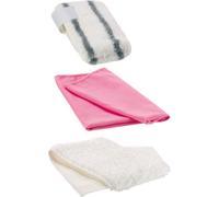 3 chiffons en microfibres pour nettoyeur vapeur DB-200.b/DB-350.b Sichler Haushaltsgeräte
