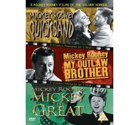 3 Classic Mickey Rooney Films Of The Silver Screen - Quicksand / My Outlaw Brother / Mickey The Great