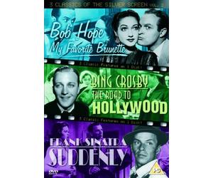 3 Classics of the Silver Screen Vol. 2 - My Favourite Brunette/the Road to Hollywood/Suddenly [Import anglais]