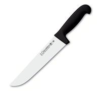 3 CLAVELES CUCHILLO CARNICERO POLIPROPILENO Negro 20 cm - 8" FH 3C