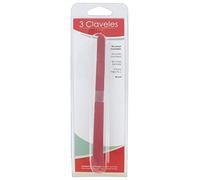 3 Claveles Lime à Ongles Corindon 18 cm 10 Limes