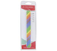 3 Claveles Lime à Ongles Corindon Fantaisie 18 cm