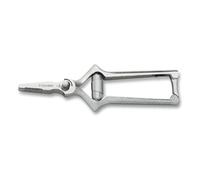 3 CLAVELES Masticador Recto INOX 7" E 3C