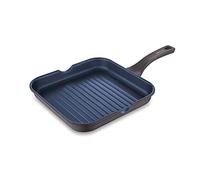 3 Claveles SARTEN GRILL 28 x 28 x 4,5 cm en aluminium moulé DARK COLLECTION 3C