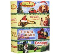 3-Coffret 4 Films : Tucker & Moi + Shelby + Buddy, Mon Berger de Noël + Cooper, Un Amour de Chien