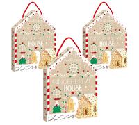 3 coffrets découpoirs maison en pain d'épices Scrapcooking