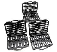 3 Coffrets Outils Clés à douille 88 pièces avec Torx & Six panx creux Douilles polygonales Clé Allen