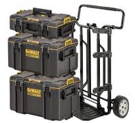 3 Coffrets petite, moyenne et grande contenance avec chariot - DEWALT DWST83401-1