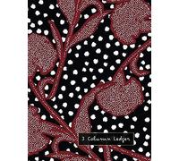 3 Column Ledger: Large Space 30 Row Easy Writing : Record Book Accounting Journal : Simple Cash Book, Expenses Financial Tracker, Notebook Bookkeeping : Small Bussiness / Home Office / School : 8.5"X1