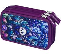 3 Compartments Pencil Case For Boys Girls School Supplies, Jungle Panda, Pencil Case