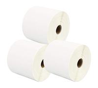 3 Compatibles Rouleaux 100mm x 150mm Étiquettes thermique pour Zebra GK420d GK420t GC420d GX420d GX420t GC420t GX430t GT800 LP2844 TLP 2844 Citizen CL-S521 CL-S621 CL-S631 (500 Étiquettes par Rouleau)