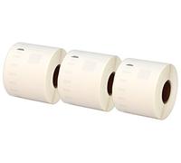 3 Compatibles Rouleaux Papier 99015 S0722440 54mm x 70mm Étiquettes pour Dymo LabelWriter 4XL 450 400 330 320 310 Twin Turbo Duo Seiko SLP 450 400 240 200 120 100 Pro Plus (320 Étiquettes par Rouleau)